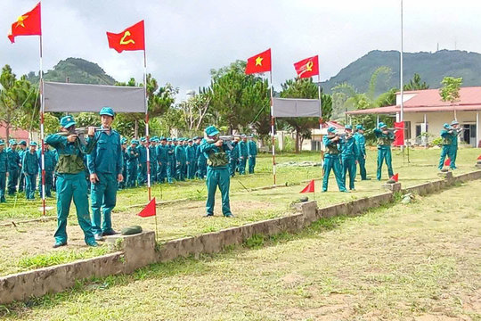 Tạo thế đứng vững chắc cho cơ quan quân sự cấp xã