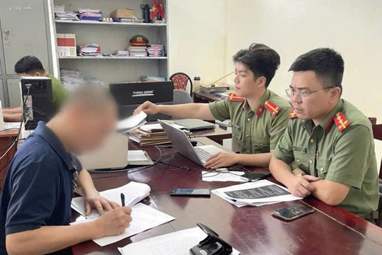 Công an tỉnh Phú Thọ xử lý hàng loạt trường hợp vi phạm trên không gian mạng
