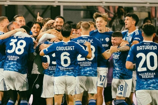 Como thắng đậm 4-1, giành vé Champions League lịch sử sau 2 năm thăng hạng