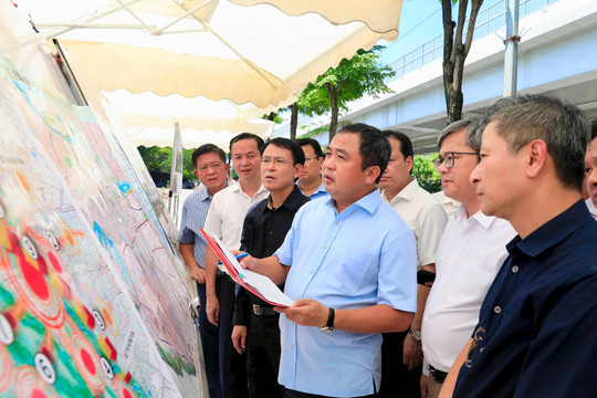 Tuyến đường trục Tây Thăng Long 34km: Phấn đấu thông xe toàn tuyến vào năm 2027