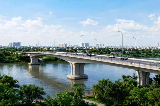 TP.HCM triển khai dự án cầu Vàm Thuật hơn 1.100 tỷ đồng kết nối nội đô