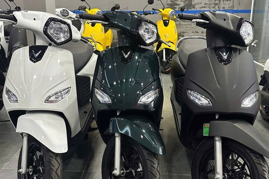 VinFast Vero X 2025: Xe máy điện đi 262 km mỗi lần sạc giảm giá còn 30,4 triệu đồng