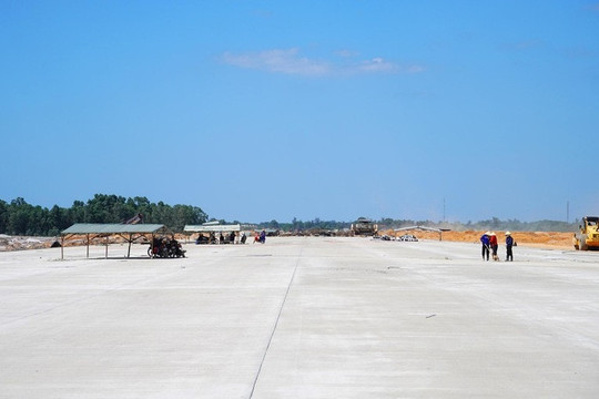 Dự án sân bay Quảng Trị hơn 5.800 tỷ đồng: Tập trung gỡ nút thắt mặt bằng để về đích