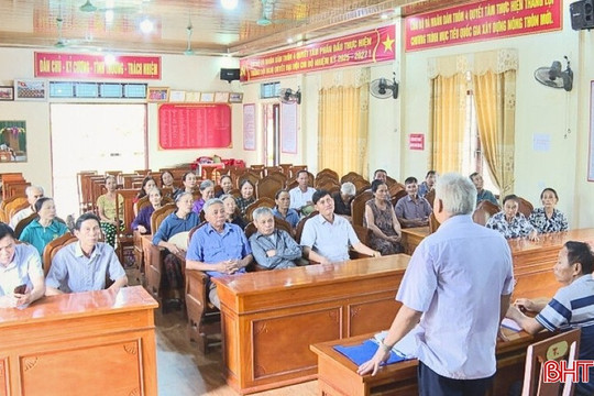 Quy định hoạt động tự quản của thôn, tổ dân phố
