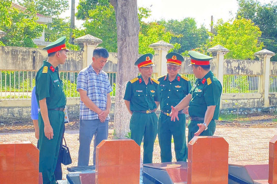 Lâm Đồng bảo đảm tốt các khâu để phục vụ lấy mẫu ADN hài cốt liệt sĩ