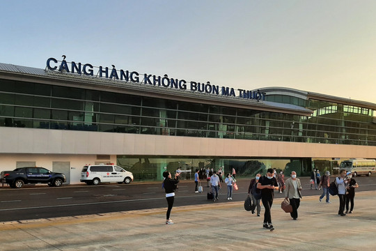 Nâng cấp sân bay Buôn Ma Thuột lên 7 triệu khách, tổng vốn đầu tư gần 20.000 tỷ đồng