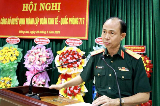 Binh đoàn 16 công bố quyết định thành lập 5 đoàn kinh tế - quốc phòng