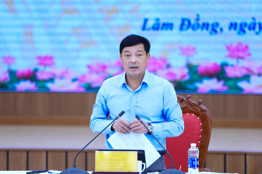 Lâm Đồng siết chặt tiến độ xây dựng cơ sở dữ liệu đất đai