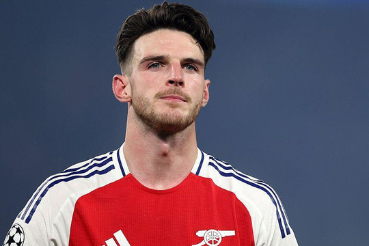Declan Rice: Những vết sẹo quá khứ là động lực để Arsenal xưng vương Champions League