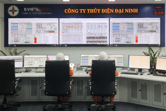 Công ty Thủy điện Đại Ninh bảo đảm cung ứng điện và cấp nước phục vụ kinh tế dân sinh