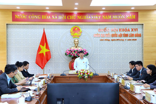 Lam Dong Provincial National Assembly Delegation Actively Enhances Operational Quality