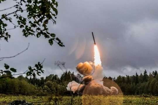 Nga triển khai tên lửa hành trình chiến lược 9M729 trong đòn tập kích Kyiv