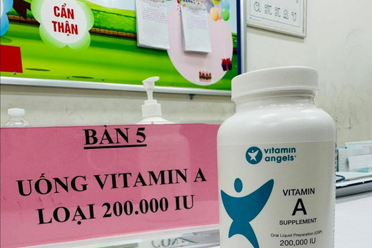 Triển khai Chiến dịch bổ sung vitamin A trên toàn quốc, bắt đầu từ tháng 6