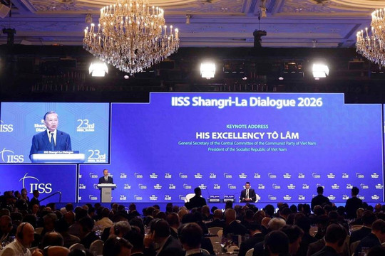 Tổng Bí thư, Chủ tịch nước Tô Lâm phát biểu dẫn đề tại Đối thoại Shangri-La