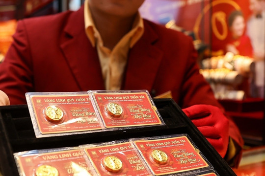 Cập nhật giá vàng ngày 31/5/2026: Giá vàng SJC 24k 9999, nhẫn trơn BTMC BTMH DOJI Phú Quý cuối tháng