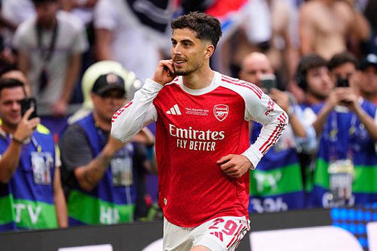 Arsenal hụt ngôi vương Champions League: Kai Havertz tỏa sáng nhưng Gabriel Magalhaes gây nuối tiếc
