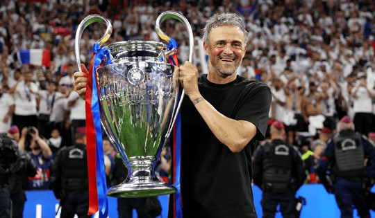 PSG bảo vệ thành công ngôi vương Champions League: Kỷ lục vô tiền khoáng hậu của Luis Enrique