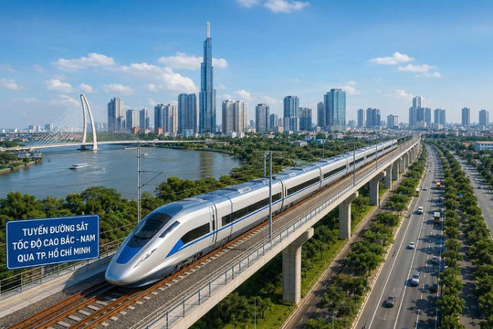 TP.HCM dự kiến chi hơn 10.800 tỷ đồng giải phóng mặt bằng đường sắt tốc độ cao