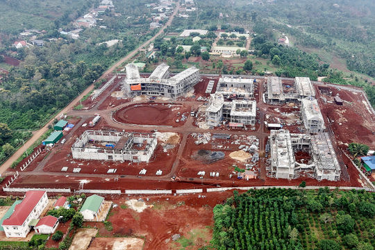 Đẩy nhanh tiến độ đưa trường nội trú liên cấp vùng biên giới Lâm Đồng vào hoạt động