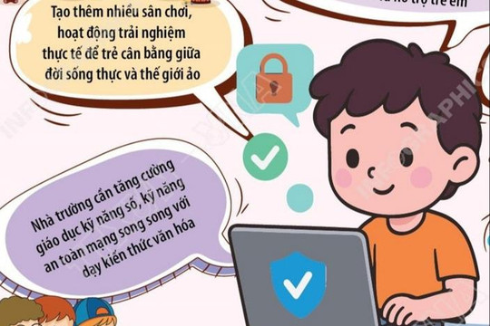 Tháng hành động Vì trẻ em: Những giải pháp bảo vệ trẻ em trên môi trường mạng