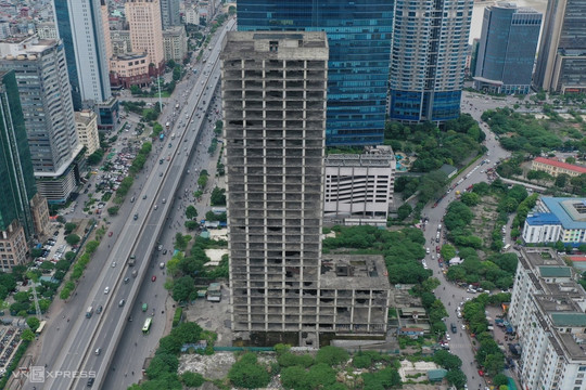 Tòa tháp Vicem tại Hà Nội dự kiến được bàn giao sau hơn 10 năm bỏ hoang
