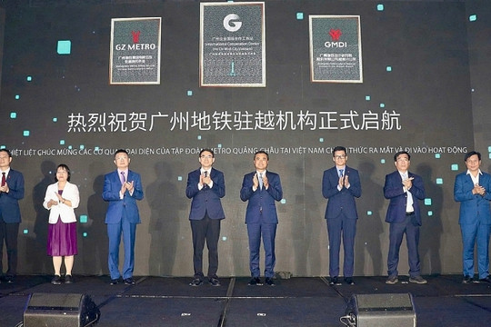 Hợp tác phát triển metro TP.HCM: Tập đoàn Quảng Châu mở văn phòng đại diện