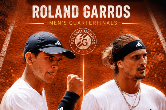 Alexander Zverev đối đầu Rafael Jodar tại tứ kết Roland Garros 2026