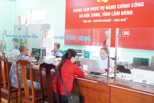 Nhiều mô hình, sáng kiến mới trong cải cách hành chính ở Đắk Song