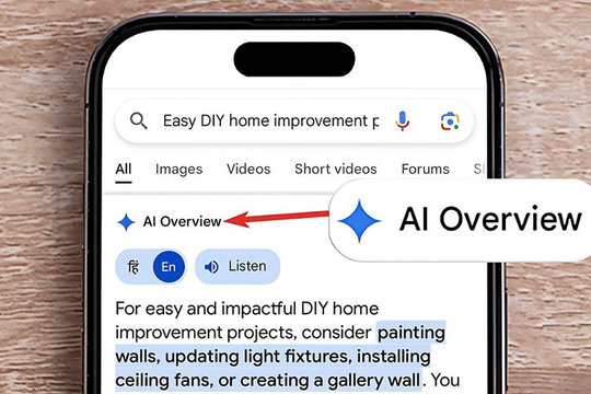 Mẹo ẩn AI Overviews trên Google Search để quay lại giao diện tìm kiếm truyền thống
