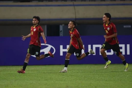 Timor Leste chạm một tay vào vé dự ASEAN Cup 2026 sau trận thắng Brunei 3-0