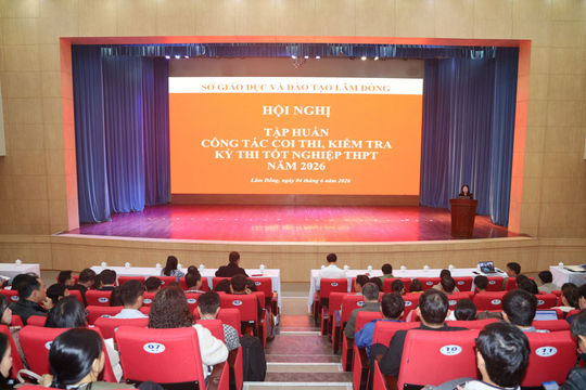 409 cán bộ, giáo viên tập huấn công tác coi thi tốt nghiệp THPT năm 2026