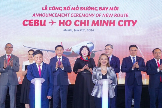 Vietjet mở đường bay thẳng TP.HCM đi Cebu: Thúc đẩy giao thương Việt Nam và Philippines
