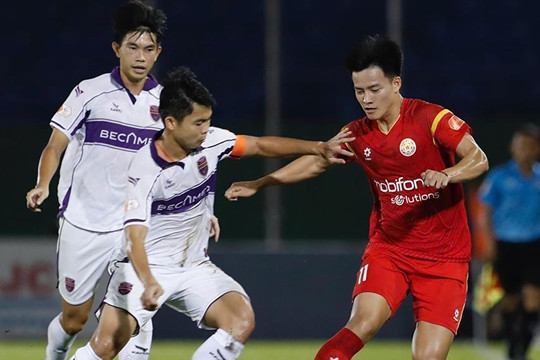 Cuộc đua trụ hạng V-League 2025/26: PVF-CAND và khe cửa hẹp tại sân Vinh