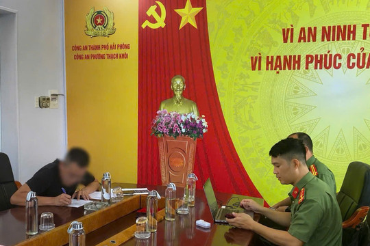 Hải Phòng: Xử phạt nam thanh niên ghép ảnh mặc quân phục Công an nhân dân trên mạng xã hội