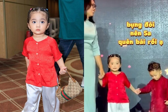 Lisa - Con gái út Khánh Thi và Phan Hiển gây ấn tượng tại lễ bế giảng