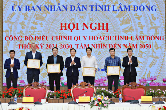 Lâm Đồng công bố điều chỉnh Quy hoạch tỉnh thời kỳ 2021 - 2030, tầm nhìn đến năm 2050