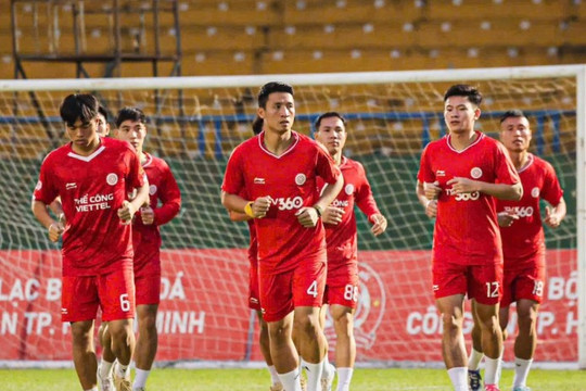 Thể Công Viettel quyết giữ ngôi Á quân trước nhà vô địch CAHN tại vòng cuối V-League