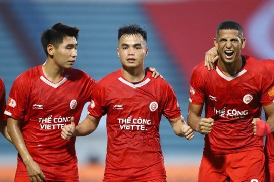 Thể Công Viettel giành Á quân V-League 2025/2026 sau trận thắng CAHN 1-0