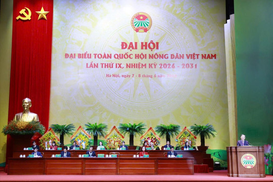 Khai mạc Đại hội đại biểu toàn quốc Hội Nông dân Việt Nam lần thứ IX