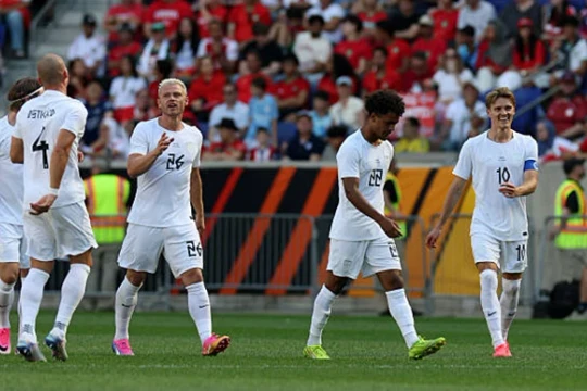 Martin Odegaard tỏa sáng giúp Na Uy cầm hòa Morocco 1-1 trong trận giao hữu tiền World Cup