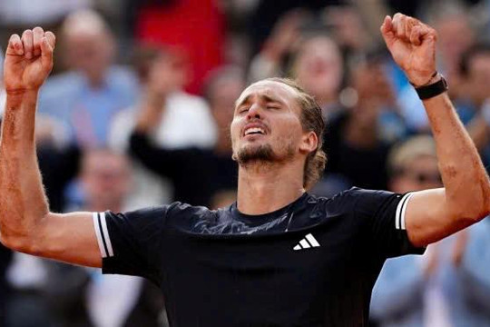 Tân vương Roland Garros 2026: Gọi tên Alexander Zverev