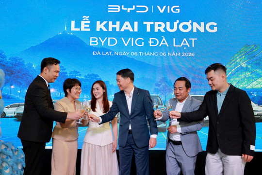 BYD VIG Đà Lạt khai trương, mở rộng hệ sinh thái xe năng lượng mới tại Tây Nguyên
