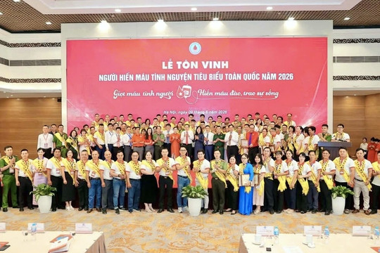 Những người tiêu biểu hiến máu tình nguyện