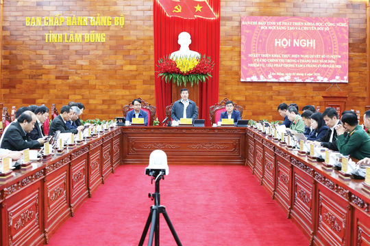 Lâm Đồng quyết hành động đột phá, lan tỏa kết quả