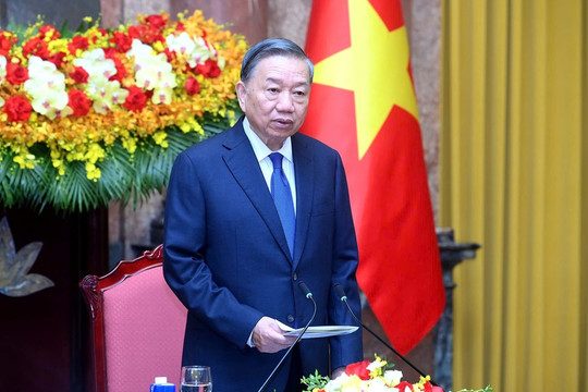 Phát biểu của Tổng Bí thư, Chủ tịch nước Tô Lâm tại buổi tiếp các trưởng đoàn tham dự Diễn đàn Tương lai ASEAN 2026