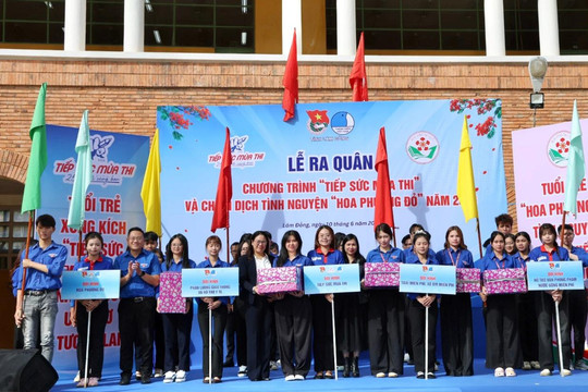 Tuổi trẻ Link vao Dubai ra quân tiếp sức mùa thi năm 2026