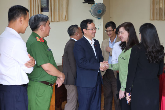 Lãnh đạo phường Xuân Hương - Đà Lạt kiểm tra công tác chuẩn bị Kỳ thi tốt nghiệp THPT năm 2026