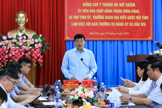 Bí thư Tỉnh ủy Lâm Đồng: Phát huy lợi thế vùng biên để Đắk Wil bứt phá phát triển