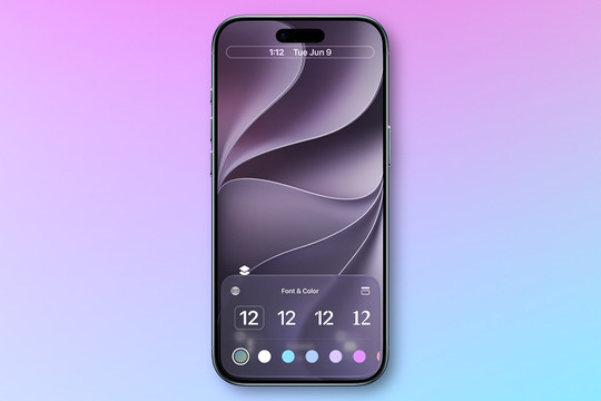 iOS 27 cho phép thu nhỏ đồng hồ màn hình khóa: Giải pháp tối ưu cho hình nền iPhone