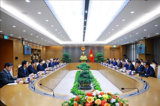 Thủ tướng tiếp Chủ tịch Cơ quan Hợp tác quốc tế Nhật Bản
